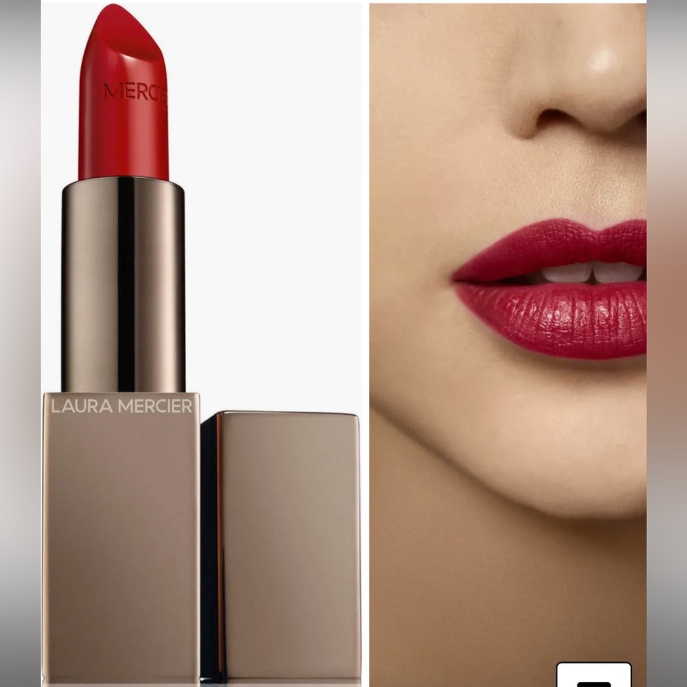 Laura Mercier NWOT Rouge Essential Silky Cream Lipstick/Rouge Ultime Travel Size